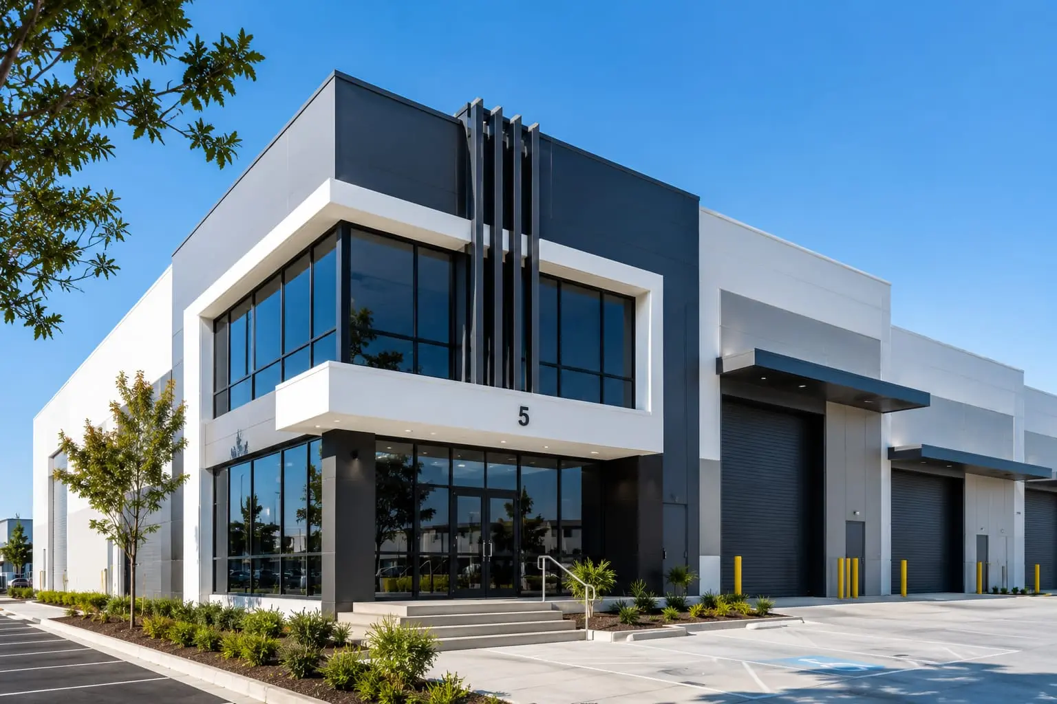 Commercial premises and residential exterior repainted by All Star Painting in Blacktown