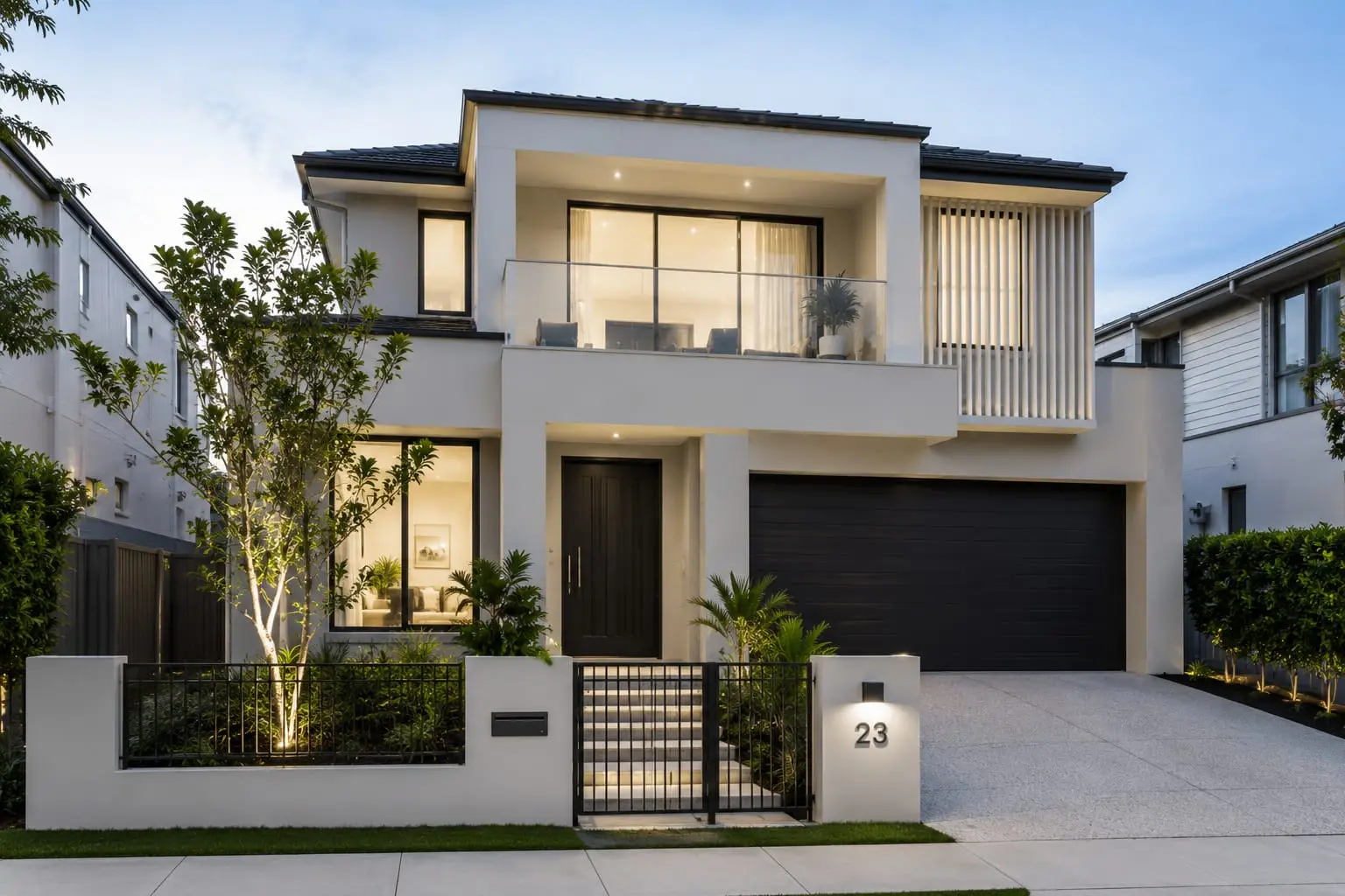 Two-storey Penrith home after a full exterior repaint by All Star Painting